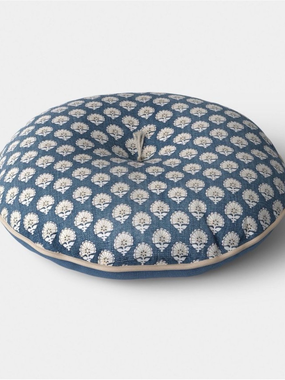 Round Block Print Pillow Blue/Neutral
- Threshold™ - Picture 4 of 8